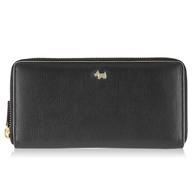Large black leather 'Blair' matinee purse